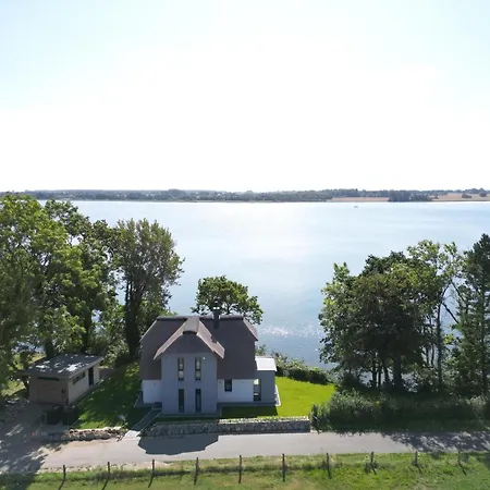 Karschau 11 Reetdachhaus Am Wasser 90m Privatufer Schlei *